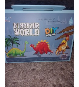 Dinosaur World DIY – Kreatywna Gra Planszowa