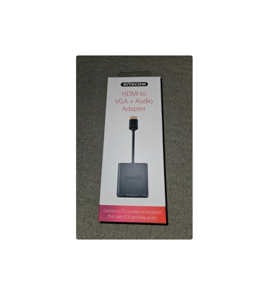 Adapter HDMI do VGA + Audio Sitecom